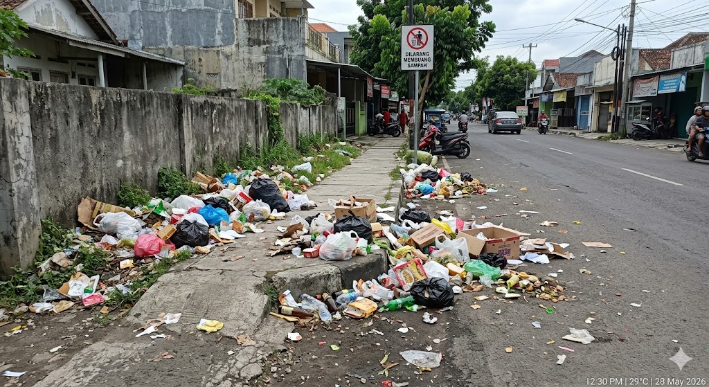 Sampah Berserakan
